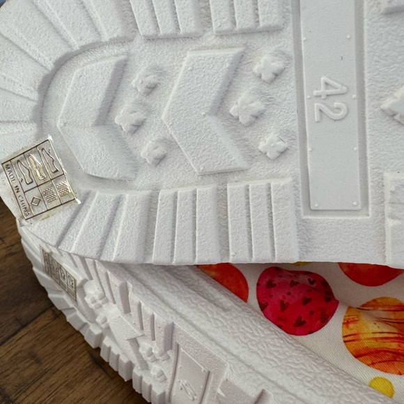 Emmeline's Fashion Easter Eggs Printed Square Toe Slip On Canvas Flats Shoes - Picture 12 of 14